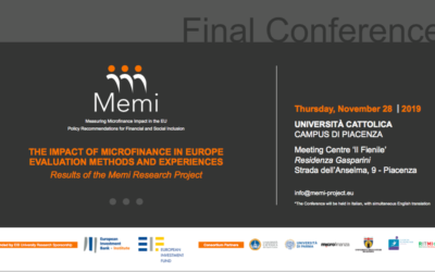 Conference on the impact of microfinance in Europe