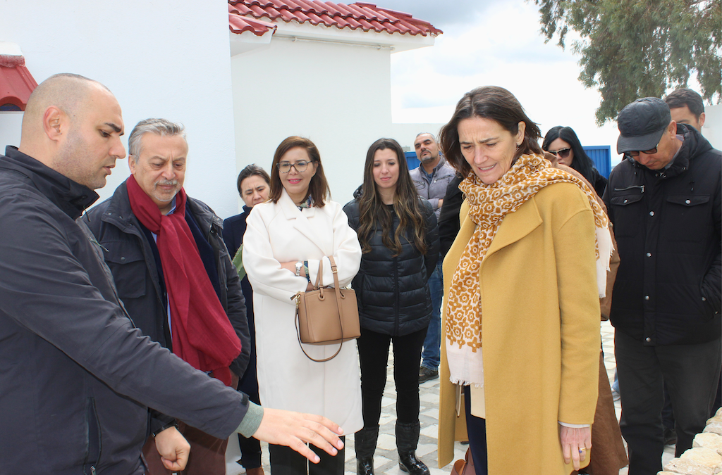 L&rsquo;Ambassadeur des Pays-Bas Josephine Frantzen en visite à Béja